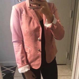 Sorbet pink Banana Republic Textured Blazer